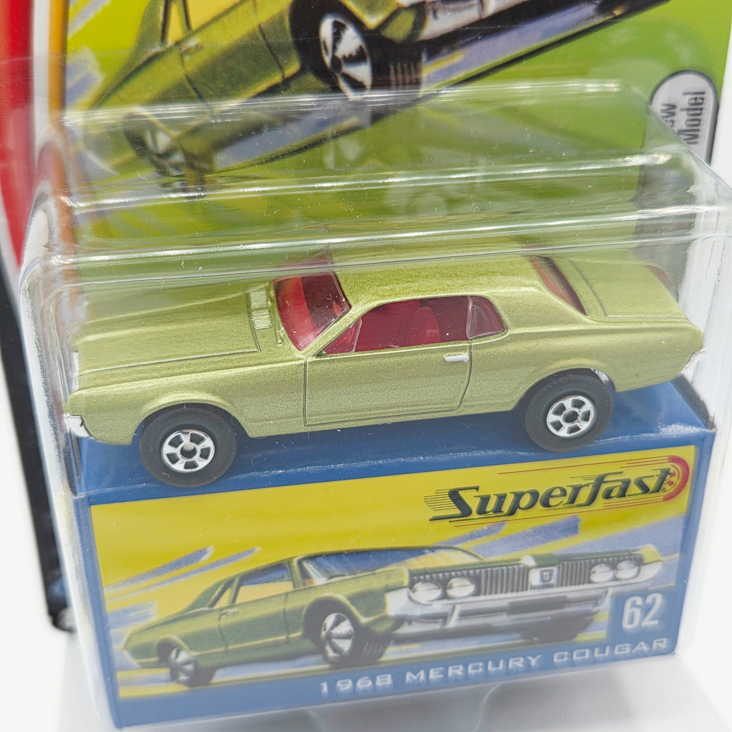 Matchbox '68 Mercury Cougar #62 (2004 MBX Superfast)