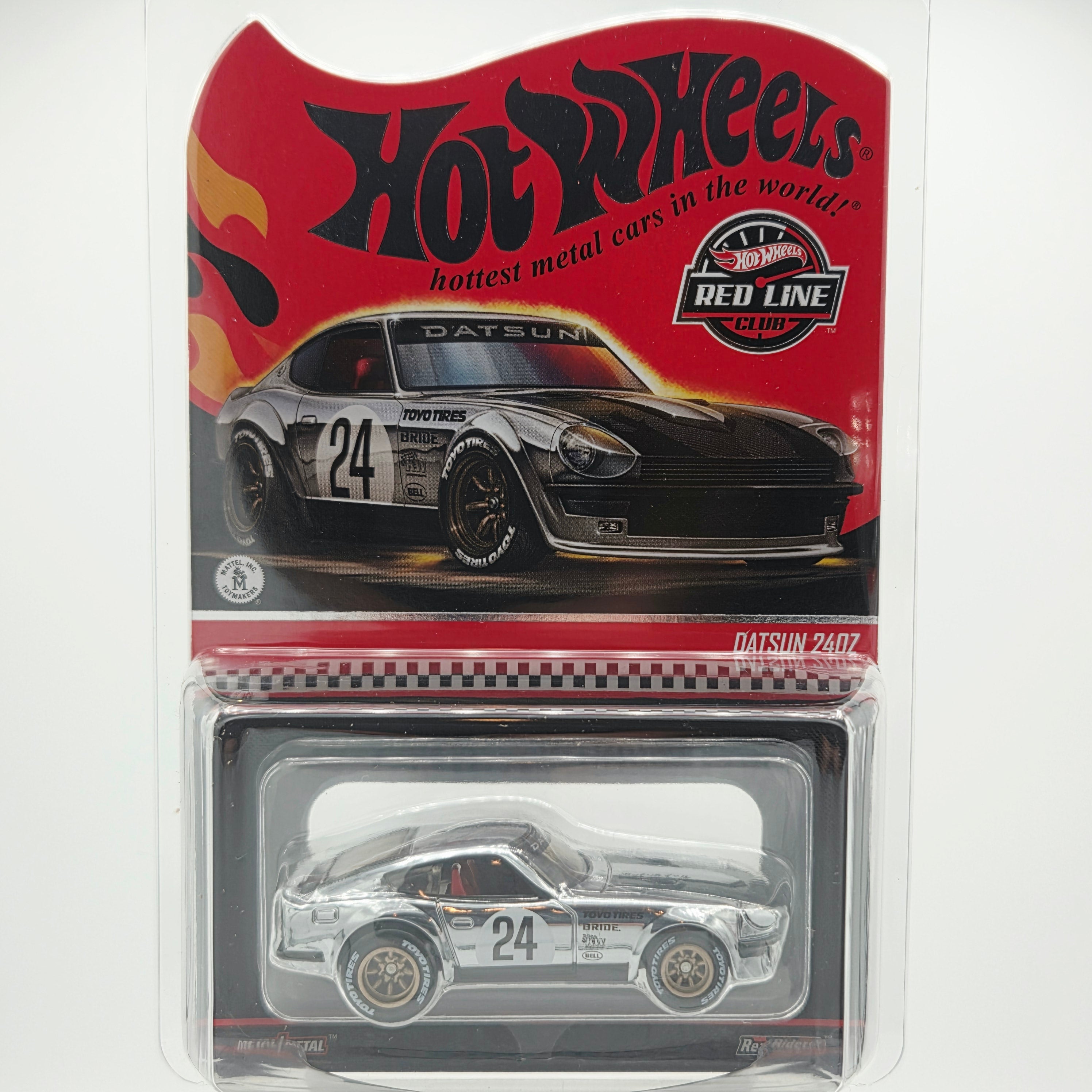 Hot Wheels - CHASE - Datsun 240Z - Chrome (2026 RLC Red Line Club Exclusive)