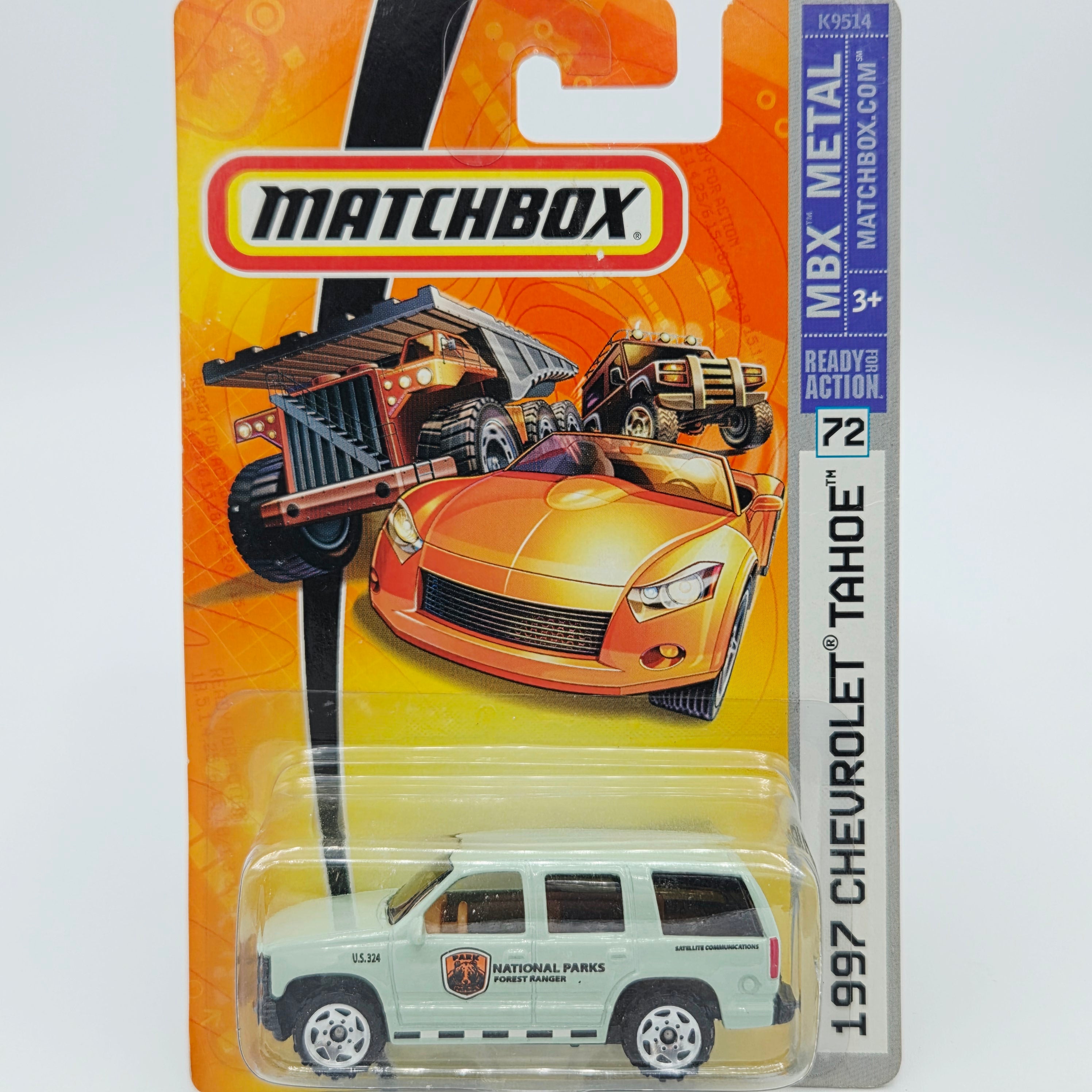 Matchbox '97 Chevy Tahoe "National Parks" (2006 MBX Basic - Metal)