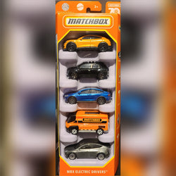 Matchbox 5 Pack: MBX Electric Drivers (2023)